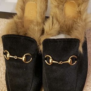 Gucci Velvet Slides size 39